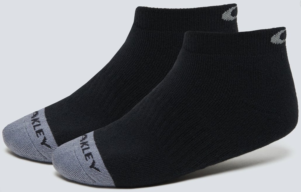 Oakley 5-PACK NO SHOW SOCKS, Black, Size L