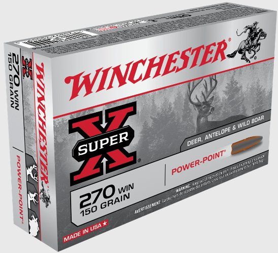 Winchester Super-X PowerPoint - 150gr - .270 Winchester - 20rd