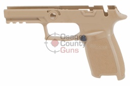 [GRIP-MMS-CA-943-M-COY] Sig Sauer P320 Carry Medium Grip Shell - Coyote (Manual Safety)