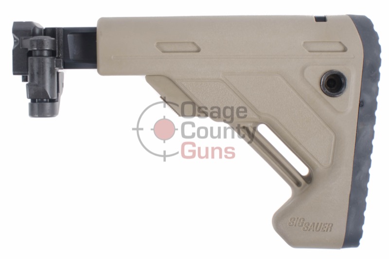 Sig Sauer MPX / MCX Telescoping & Folding Stock - FDE