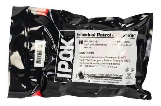 North American Rescue, Individual Patrol Officer Kit (IPOK), Medical Kit