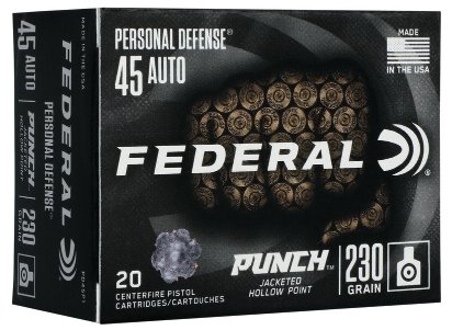 Federal Personal Defense PUNCH - 230gr - .45 ACP - 20rds
