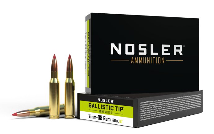 Nosler BTA, 7mm-08 Rem, 140gr, 20 Rd