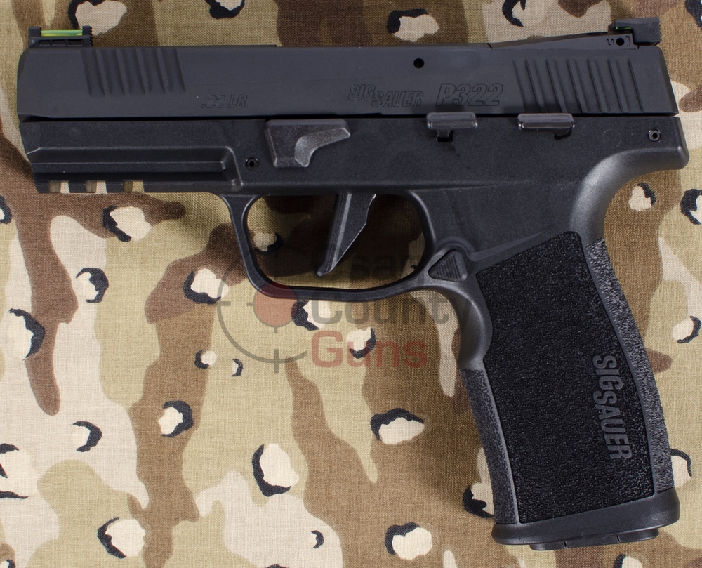 Sig Sauer P322 Pistol, .22 LR, 4" BBL, 2x20rd