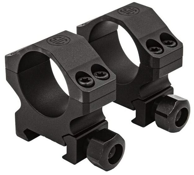 Sig Sauer Alpha1 Scope Rings - 35mm - 1.53" - Black