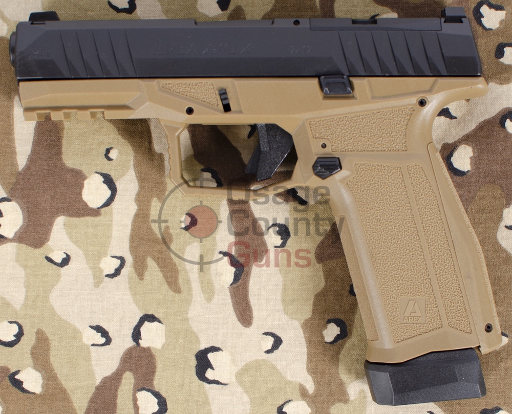 AREX Delta X OR FDE, 9mm, 4" BBL, 17rd/19rd