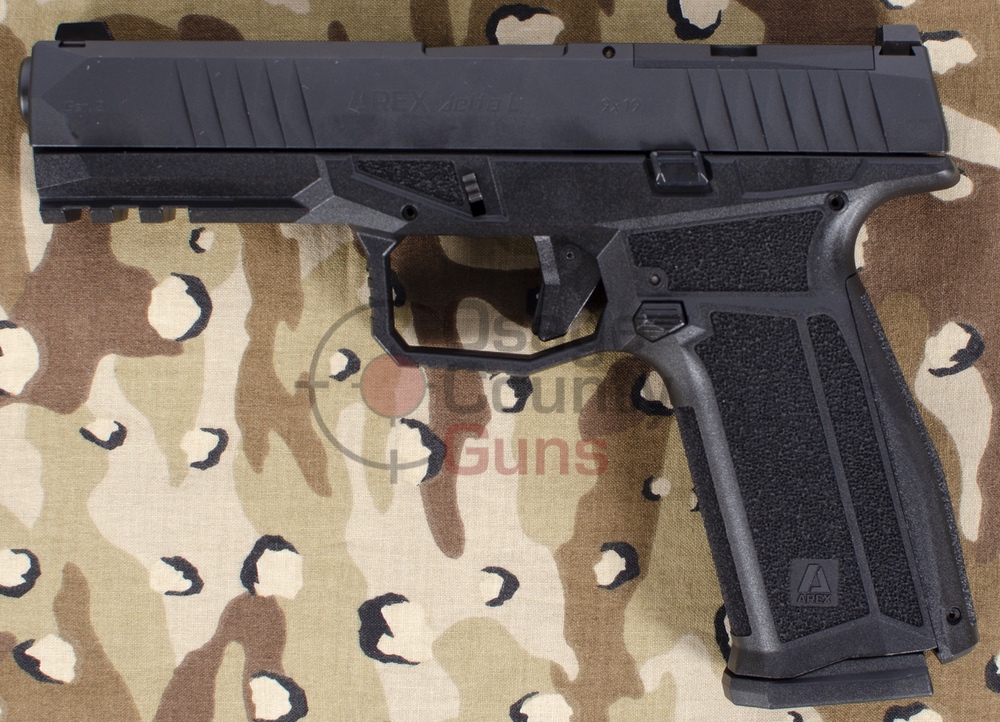 AREX Delta L OR Black, 9mm, 4.5" BBL, 17rd/19rd