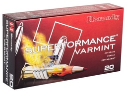 [83206] Hornady Superformance Varmint V-MAX, .204 Ruger, 40gr, 0rd