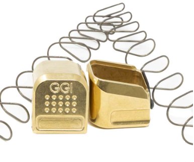 Grayguns Sig Sauer P320 +5 Competition Brass Magazine Base Pad