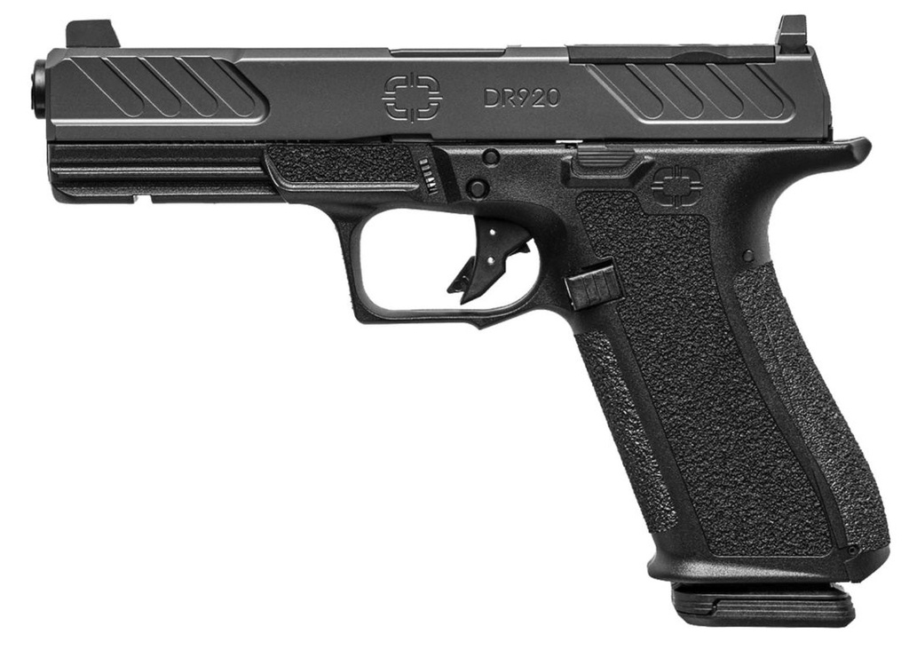 Shadow Systems DR920 Foundation OR Black - 9mm, 4.5" BBL, 2x17rd