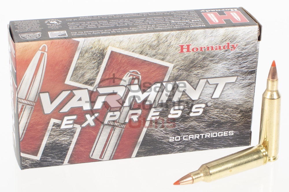 Hornady Ammo V-MAX, 55gr, 22-250 Rem, 20rd