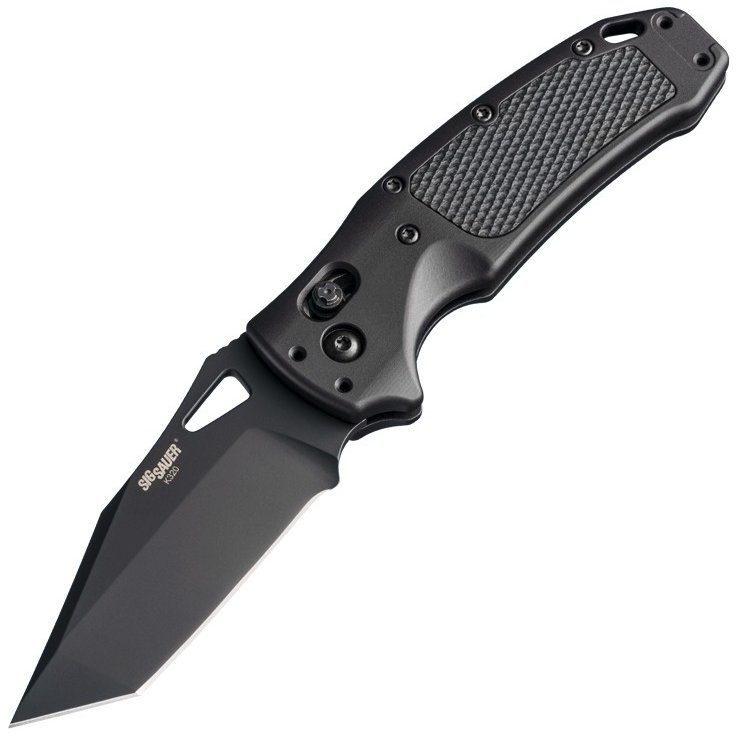 Hogue K320 AXG Pro Black - Aluminum Frame - 3.5" - Tanto
