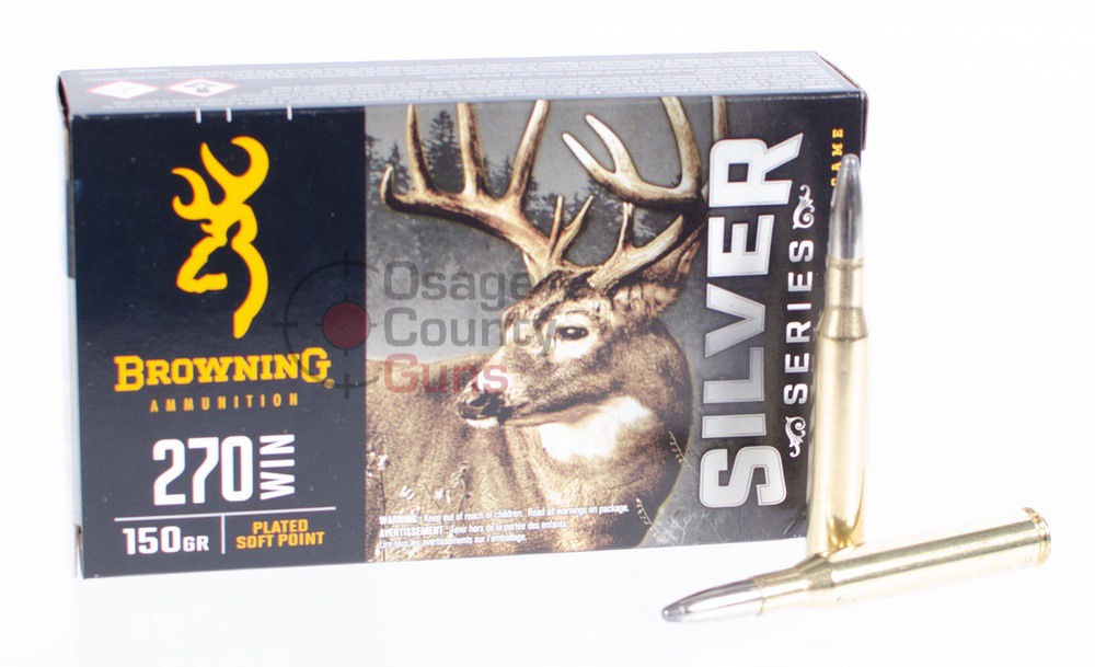 Browning Silver Series, .270 Win, 150 Gr, SP, 20rd