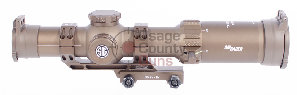 Sig Sauer Tango MSR LPVO 1-10x26 - FFP - MOA - Coyote Tan