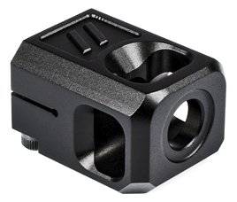 ZEV PRO Compensator V2, 1/2x28 Threading, 9mm, Black