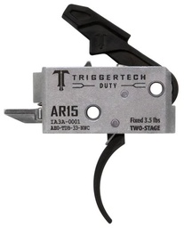 [AH0-TDB-33-NNC] TriggerTech AR Duty Trigger, Two Stage, Traditional Curved