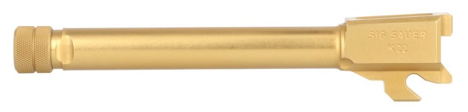Sig Sauer P320 Threaded 1/2x28 Barrel, 9mm, 5.5" BBL, Gold, No LCI