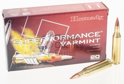 [83433] Hornady V-Max Superformance Varmint - 75gr - .243 Win - 20rd