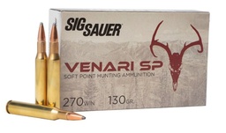 [V270SP130-20] Sig Sauer Venari SP, .270 Win, 130gr, 20rd