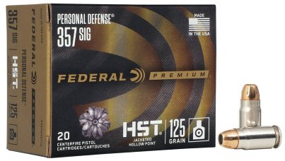 Federal Personal Defense HST - 125gr - .357 Sig - 20rd