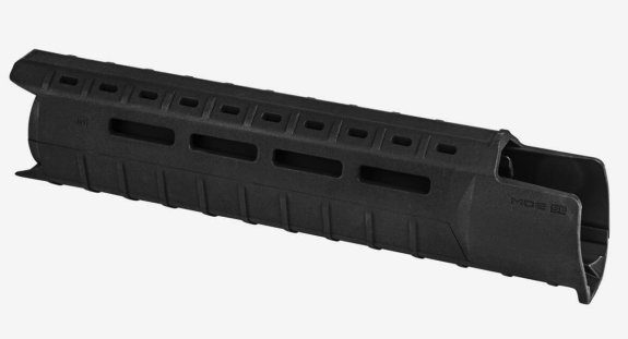 Magpul MOE Slim Line Handguard, Fits AR-15 Mid Length, Black
