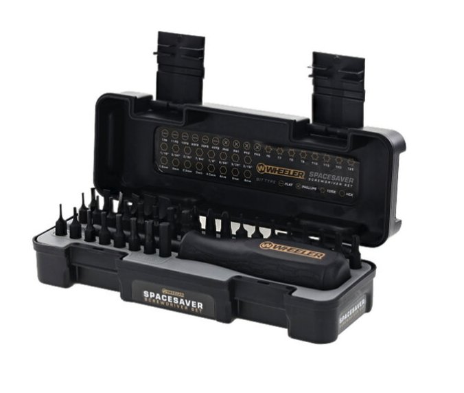 Wheeler 36pc Spacesaver Screwdriver Set
