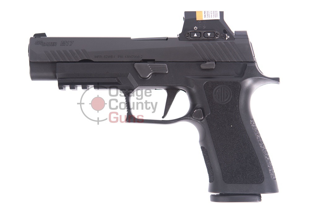 Sig Sauer SPP Only M17 Black w/ROMEO-M17, 9mm, 4.7" BBL, 3x17 Rds