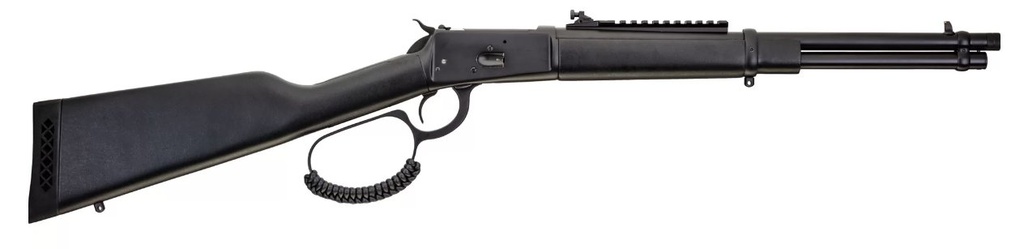 Rossi R92 Triple Black Lever Action Rifle, 44 Mag, 16.5" Round Threaded BBL, 8 Rds