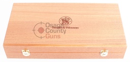 [P849086-BOX] S&W - Wood and felt revolver box
