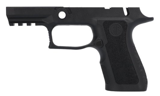 Sig Sauer P320 XCompact Manual Safety Grip Module, Medium, Black