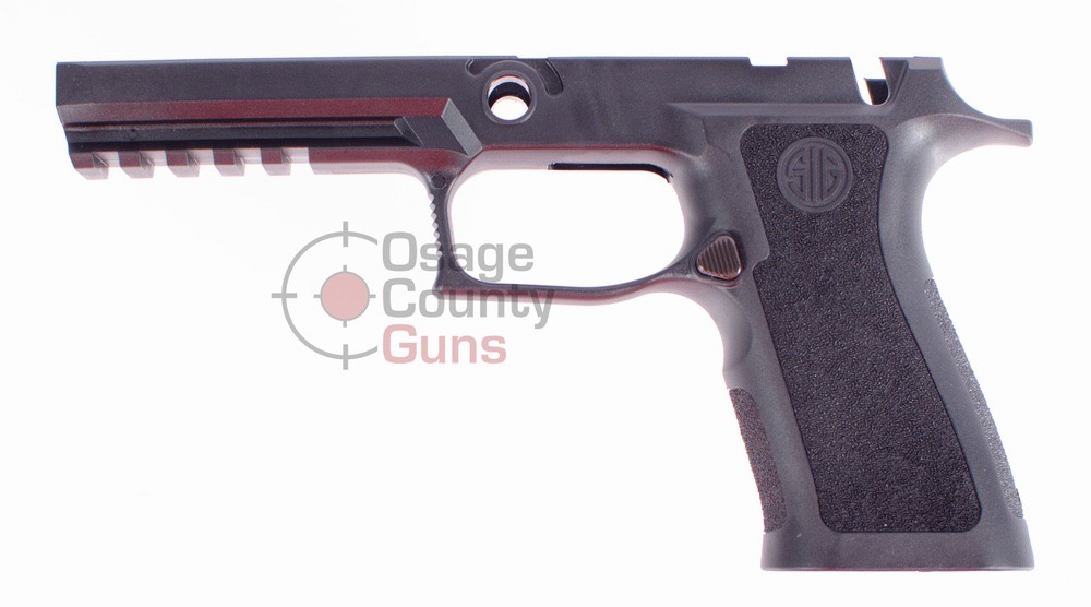 Sig Sauer P320 Full X-Series Manual Safety Grip Mod, 9/40/357, Black