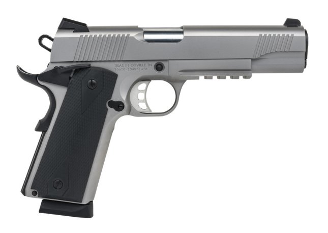 Tisas 1911 Duty SS45R Stainless Steel, .45 ACP, 5" BBL, 8 Rds