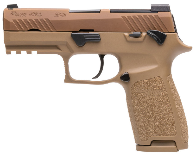 Sig Sauer P320 M18, 9mm, 3.9" BBL, 10rd, CA Compliant