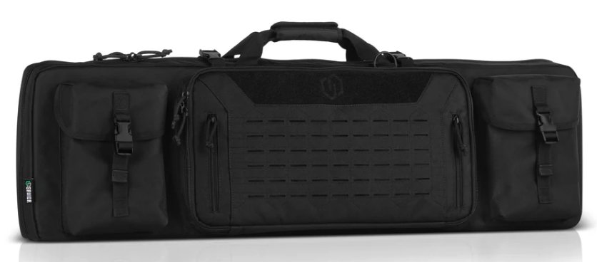 Savior Urban Warfare Double Rifle Bag, 36", Black