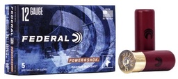 [F127 00] Federal Power-Shok Buckshot, 12GA, 2.75", 1-3/16oz, 9 Pellet, 00 Buck, 5rd