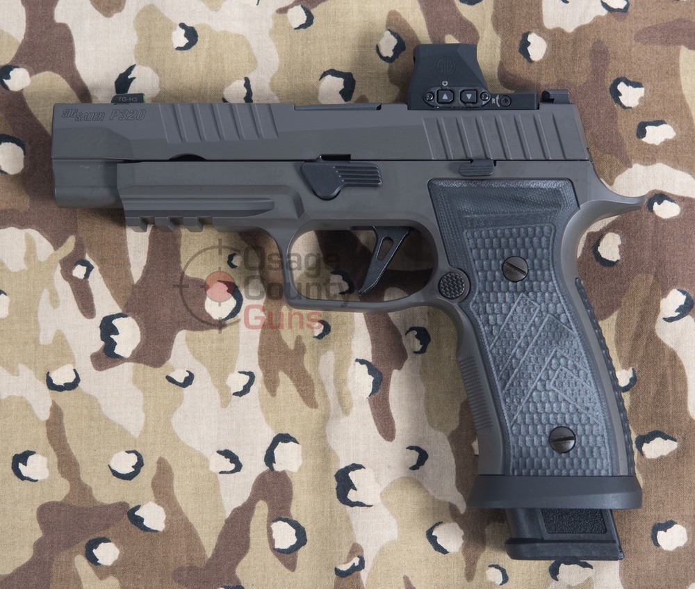 Sig Sauer P320 AXG Legion w/Romeo-X Pro, 9mm, 3.9" BBL, 3x 21 Rds