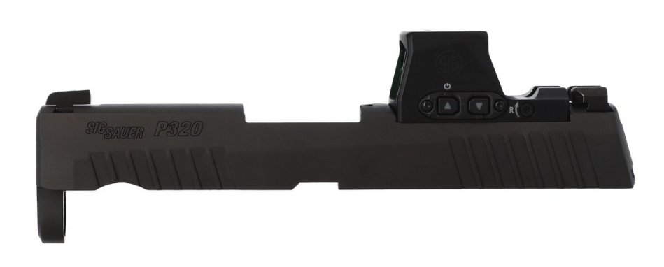 Sig Sauer P320 Compact Slide w/ROMEO-X, 9mm, 3.6", Black