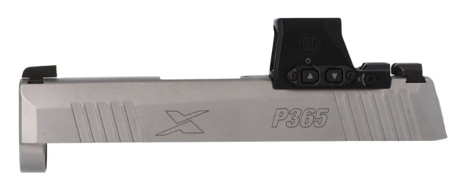 Sig Sauer P365 Slide w/Romeo-X Compact, 9mm, 3.1", Stainless