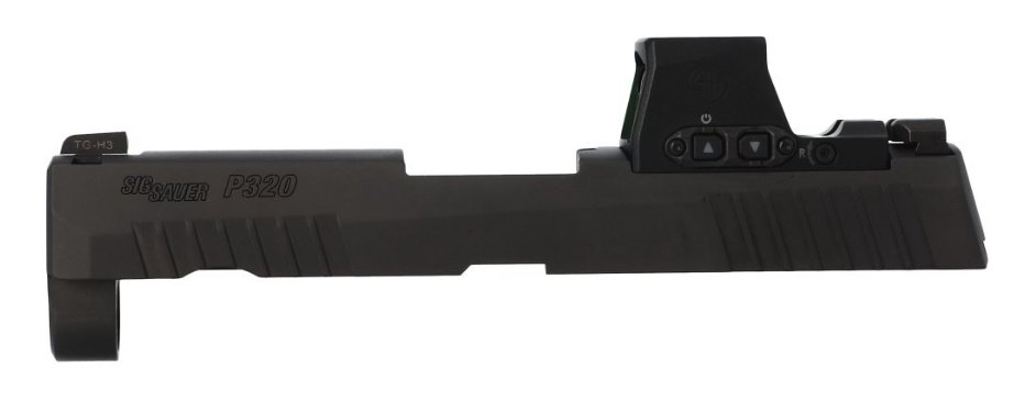 Sig Sauer P320 Carry/Compact Slide w/ROMEO-X PRO, 9mm, 3.9" BBL, Black