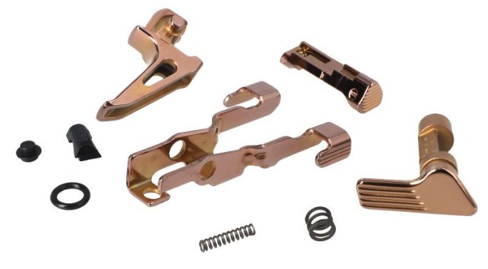 Sig Sauer P320 Controls Parts Kit, High Polished Rose Gold