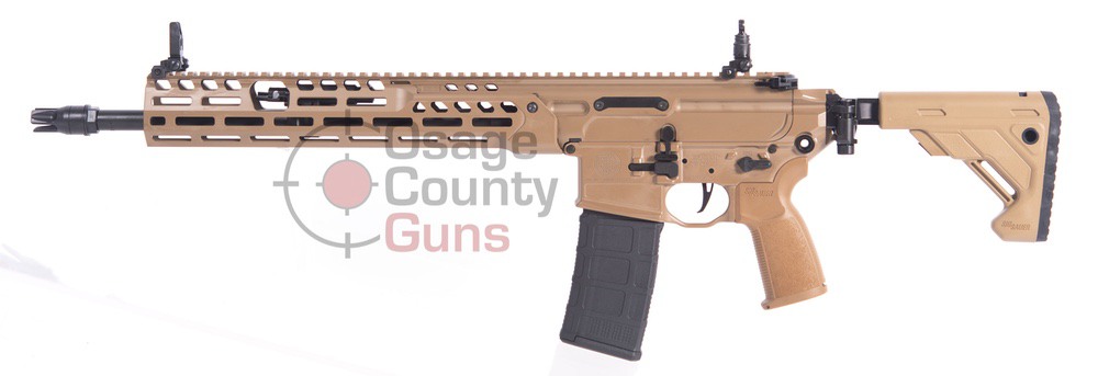 Sig Sauer APP Only MCX-Spear LT, IR FDE Cerakote, 5.56 NATO, 16" BBL, 30 Rds
