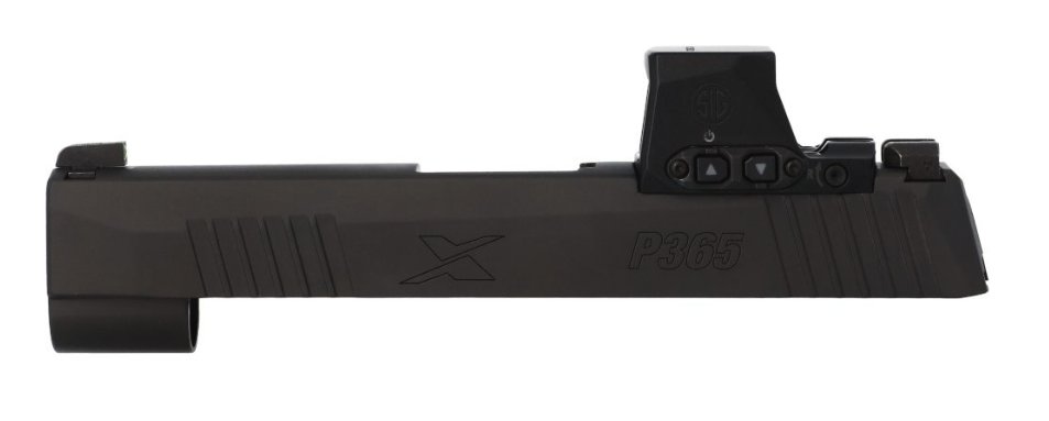 Sig Sauer P365XL Slide Assy w/Romeo-X Compact, Black