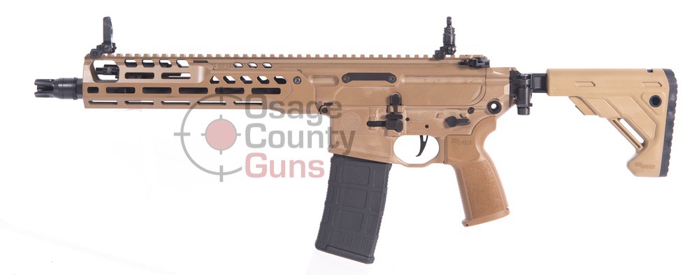 Sig Sauer MCX-Spear LT SBR, 5.56 NATO, IR FDE Cerakote, 11.5" BBL, 30 Rds