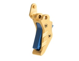 [TD-P365-TRIG-GOLD-BLUE] Tyrant CNC Intellifire Trigger for SIG P365 - Gold/Blue