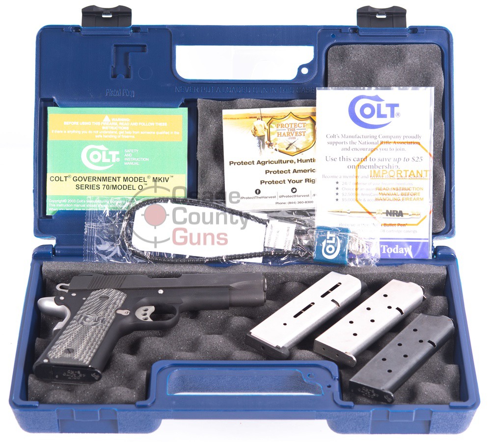 Used Colt 1911 Lightweight Commander, 45 ACP, 4.25" BBL, 4x8 Rds