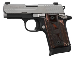 [938-9-TXR3-AMBI] Sig Sauer P938 Two-Tone SAO, 9mm, 3" BBL, 6 / 7 Rds