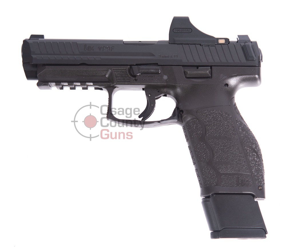 Heckler & Koch VP9A1 F w/Holosun SCS, 9mm, 4.53" BBL, 17/20 Rds