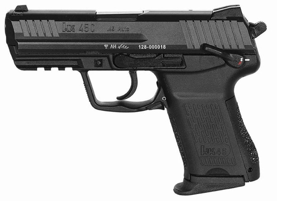Heckler & Koch HK45C V1, .45 ACP, 3.94" BBL, 2x8 Rds