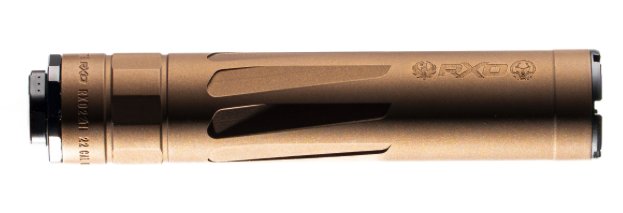 Dead Air RXD22Ti Bronze, .22LR - 5.7 Silencer, 1/2x28