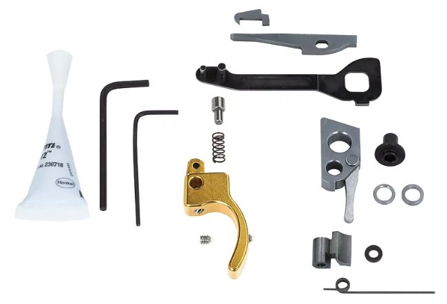 Volquartsen Pistol Competition Kit for MK IV, Gold Trigger